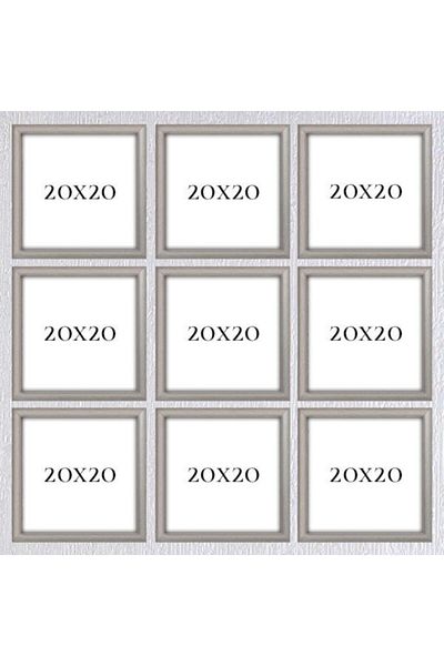 AS TİCARET Nine 20x20 Frame (No Poster) - Bos1028