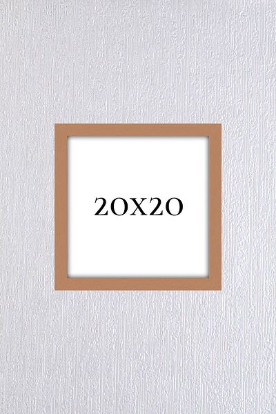 AS TİCARET Wooden Photo Frame 20x20