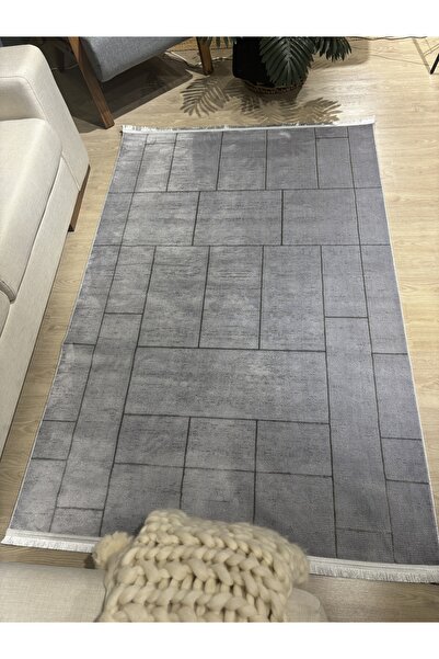 MaVaux Elite Serisi Bambu Tuşeli Modern Makine Halısı