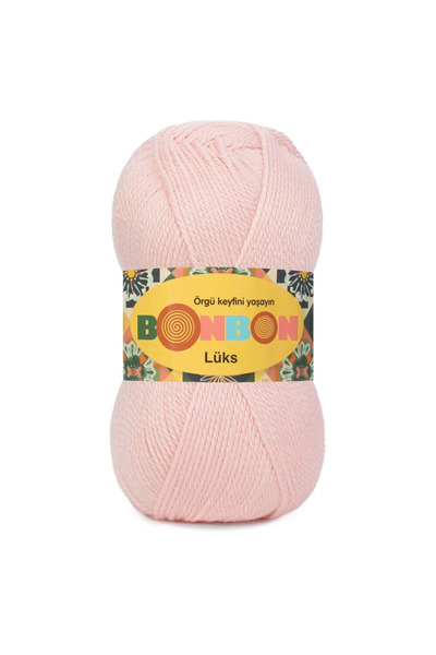 NAKO Bonbon Lüks Açık Somon 98335 Patik İpi 100Gr