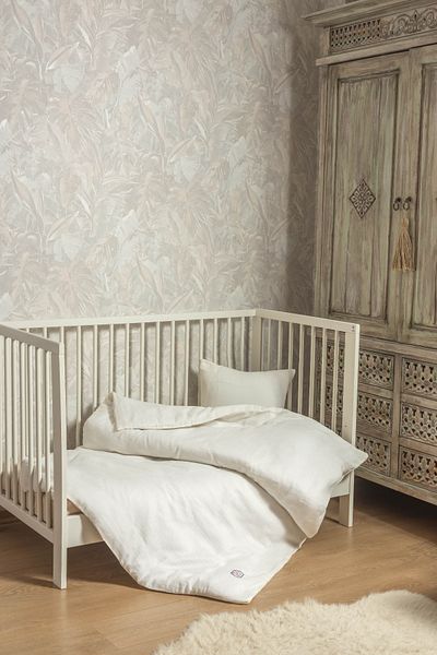 LAVENDIER Adel 100% Organic Cotton Muslin Baby Duvet Cover