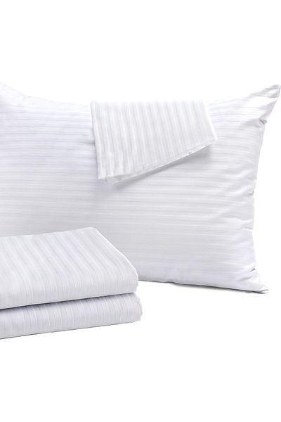 Good Morning 2-Piece Cotton Satin Pillowcase - Hotel Pillowcase