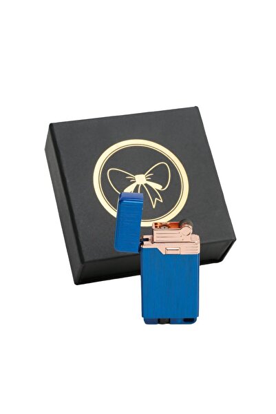 Genel Markalar Kişiye Özel Çakmak 2 Farklı Ateşleme ( mavi )