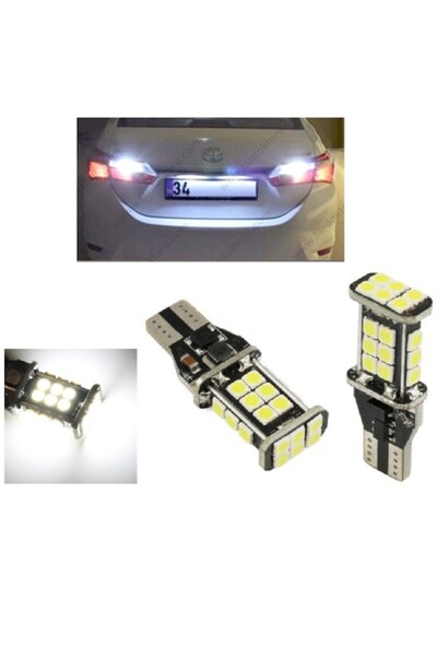 ERAKS CAR ACCESORIES Toyota Corolla 2012-2017 Led Geri Vites Ampulü W16w T15 ...