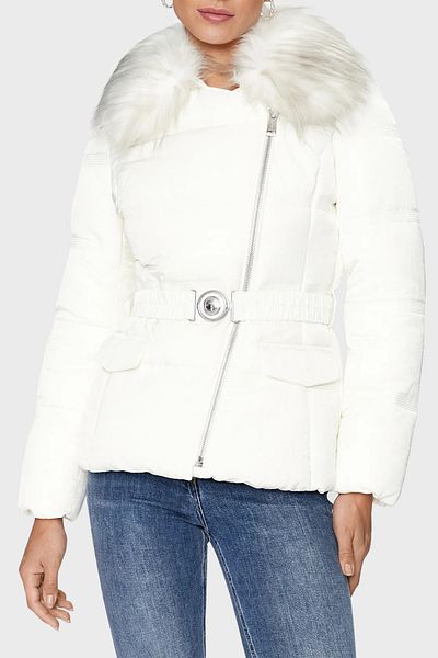 Guess clearance white coats