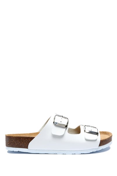KİFİDİS SOFTSTEP K10260Sk Kifidis Soft Step Double Banded Women's Cork Slippe...
