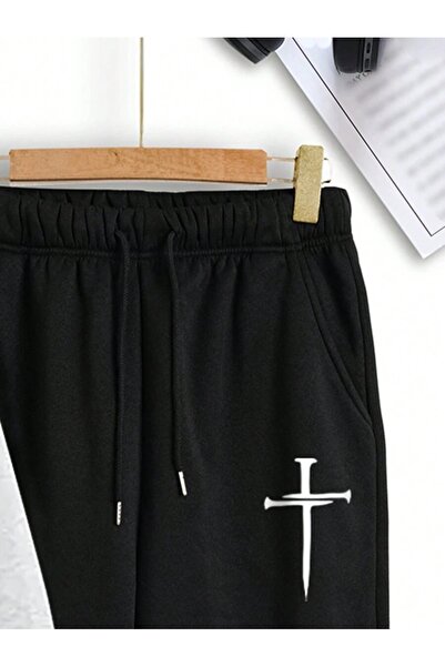 MOONBULL Men's Nail Printed Tracksuit Set