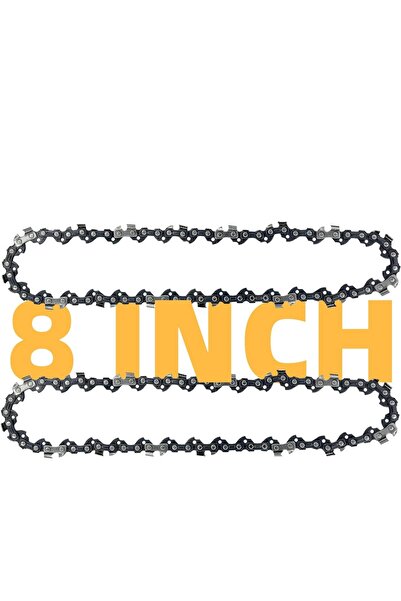 BÖHRER Akülü Budama Testeresi 8 inç 20 cm × 2 Adet Zincir , Armut Batarya Har...