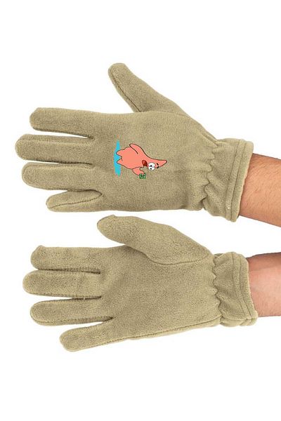 herotasarım Μακριά γάντια Bob Σφουγγαράκης Fleece - BLL4827