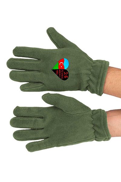 herotasarım 26 Φεβρουαρίου - Μακριά Γάντια Xocalı Fleece BLL4591