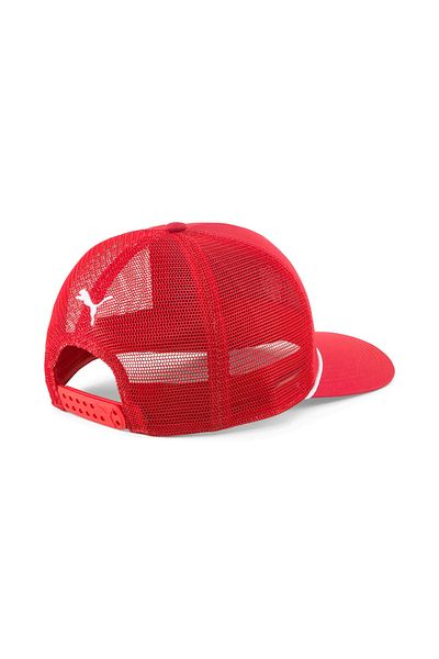 Puma Herren Cap - Ferrari Sportswear Race Trucker Cap, Polyester, Logo, einfarbig, One Size