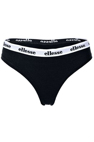 Ellesse Damen Strings, 6er Pack - HILLAR, Unterwäsche, Cotton Stretch, Logobund