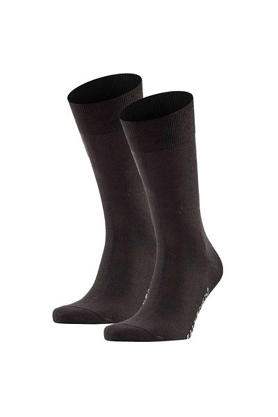 FALKE Coole Herren-Socken im 2er-Pack – 24/7 Businessstrumpf, Kurzstrumpf, Uni # 1