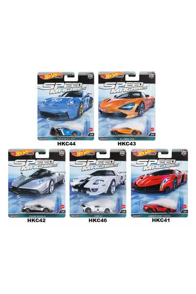 HOT WHEELS MATTEL Hot Wheels Premıum Speed Machınes