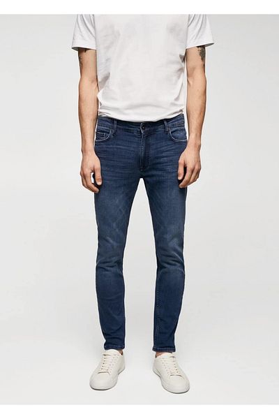 MANGO Man Jude skinny τζιν