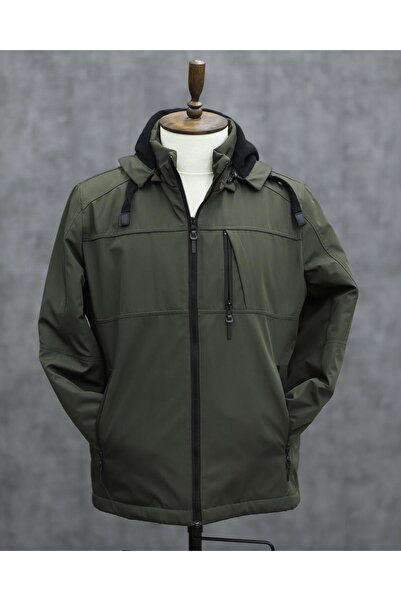 BIGAZZI BİGAZZİ 99429 KAPŞONLU KABAN (YEŞİL)