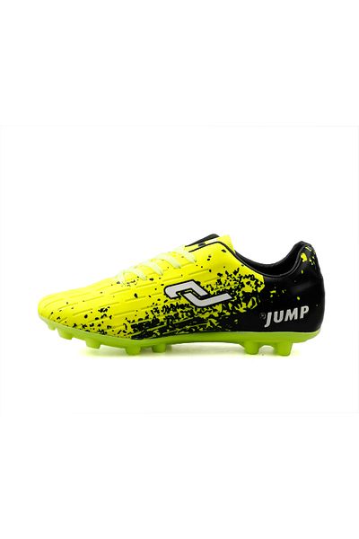 Jump Pantofi de fotbal pentru gazon pentru bărbați 28373 D Galben neon - Culoare