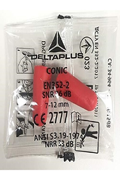 Delta Plus Conıc200 36db Uyku Ve Ders Çalışma Için Ipsiz Kulak Tıkacı Paketli (7 ÇİFT)