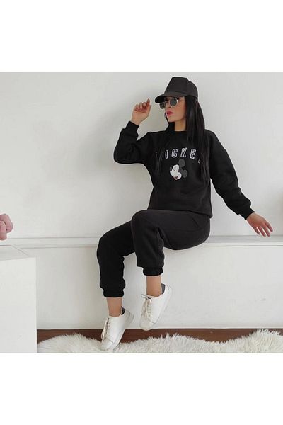 CERENCE AKÇA OKULCUNUZ CM TEXTILE MICKEY ΕΚΠΤΩΜΕΝΟ ΓΥΝΑΙΚΕΙΟ ΣΕΤ ΦΟΡΜΑΤΩΝ ΜΕ 0 ΛΑΙΜΕΣ