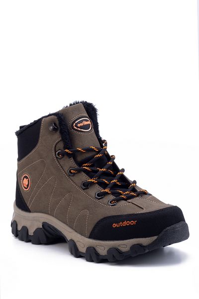 en7 Mink Unisex Outdoor Boots Παπούτσια Χειμερινή ανθεκτική αντιολισθητική σόλα Lace-Up 4054u