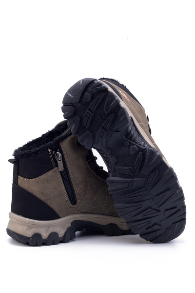 en7 Mink Unisex Outdoor Boots Παπούτσια Χειμερινή ανθεκτική αντιολισθητική σόλα Lace-Up 4054u