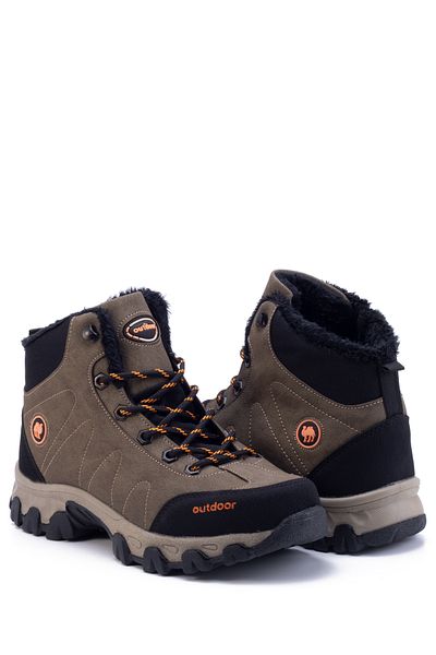 en7 Mink Unisex Outdoor Boots Παπούτσια Χειμερινή ανθεκτική αντιολισθητική σόλα Lace-Up 4054u