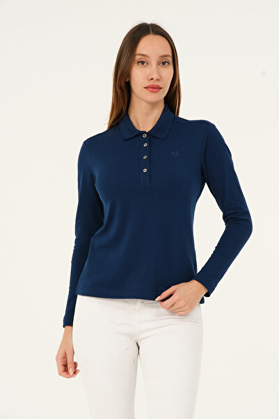 MSW Women's Regular Fit Long Sleeve Polo