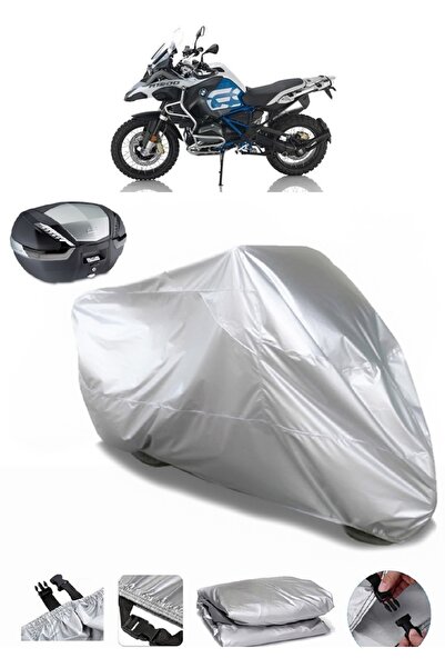 AUTOLION مشمع دراجة نارية سميك متوافق مع الحقيبة الخلفية BMW R 1200 GS