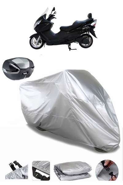 autolion Mondial 250 Buffalo Rear Bag Compatible Motorcycle Tarpaulin Premium...
