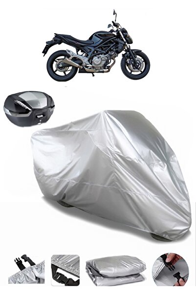 AUTOLION سوزوكي SFV 650A Gladius حقيبة خلفية متوافقة مع القماش المشمع للدراجا...
