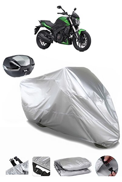 AUTOLION حقيبة خلفية متوافقة مع القماش المشمع للدراجات النارية Bajaj Dominar ...