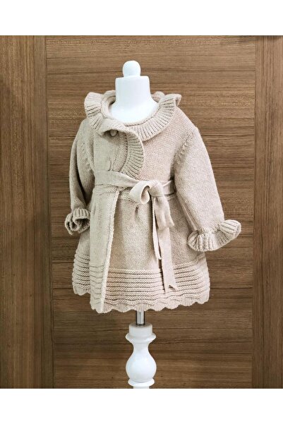Nipperland Kız Bebek Şal Yaka Hırka