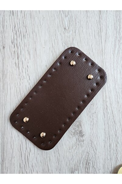 NAZENİN HOBİ AKSESUAR DERİ ÖRGÜ ÇANTA TABANI 20*10 CM