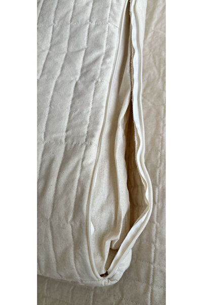 Doğal Pamuklu Alez Ve Kılıflı, % 100 Yün Yastık 50x70 1100gr (3 PARÇA)