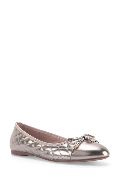 Nine West Molivo 3Fx Gold Women's Ballerinas