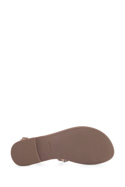 Nine West Gesone 3Fx Cream Women's Flat Sandals