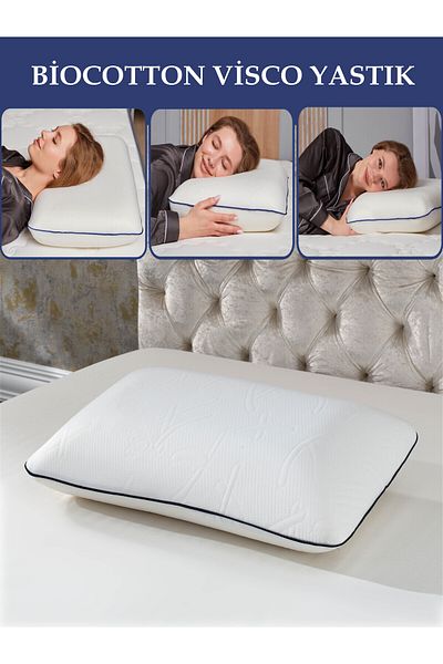 by ballı biocotton Pernă High Chubby Visco Biobumbac 60x40x17