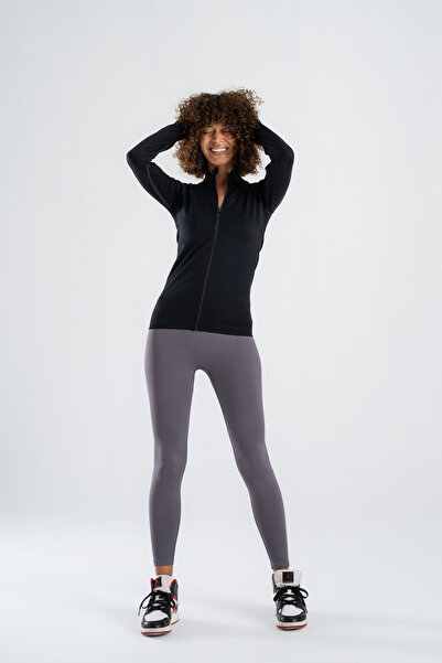 GYMXPRO Dikişsiz Streç Spor Hırka