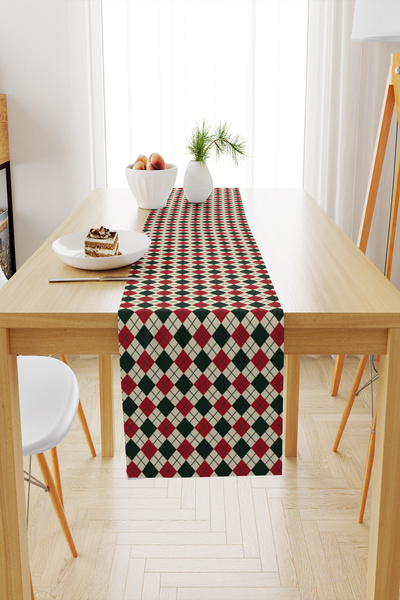 BelezaHome DECORATIVE CHRISTMAS AMERICAN SERVICE & RUNNER