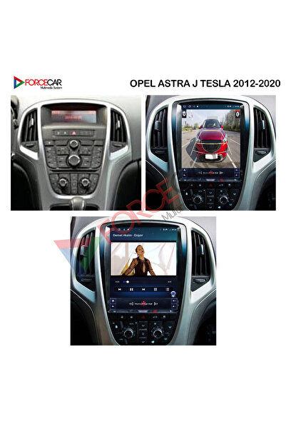FORCECAR OPEL ASTRA J TESLA Uyumlu 2012-2020 ANDROİD MULTİMEDYA 2.32 KABLOSUZ CARPLAY