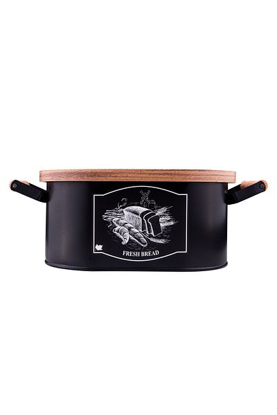 Taşev Sonata - Bread Box with Cutting Board Lid