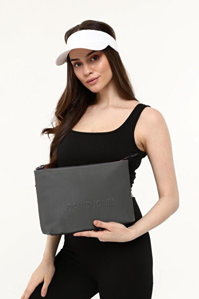 David Jones Γυναικεία τσάντα χιαστί γκρι