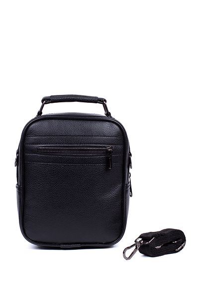 Newish Men's Vegan Leather Hand and Shoulder Bag Vegan Leather Mechanism Card Holder Wallet RFID