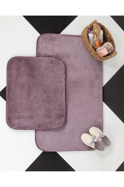 Madame Coco Carol Banyo Paspası Koyu Mürdüm 50x80