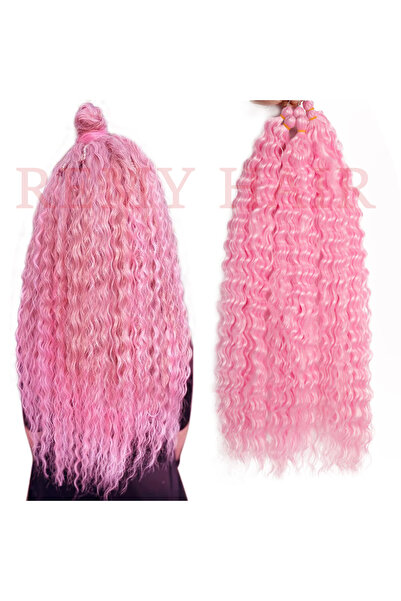 REMY HAİR شعر أفرو مضفر - وردي 100 جرام