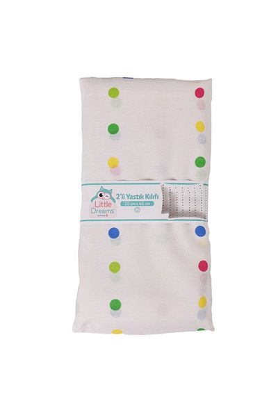 Little Dreams ebebek Polka Dot 2-Piece Pillow Case