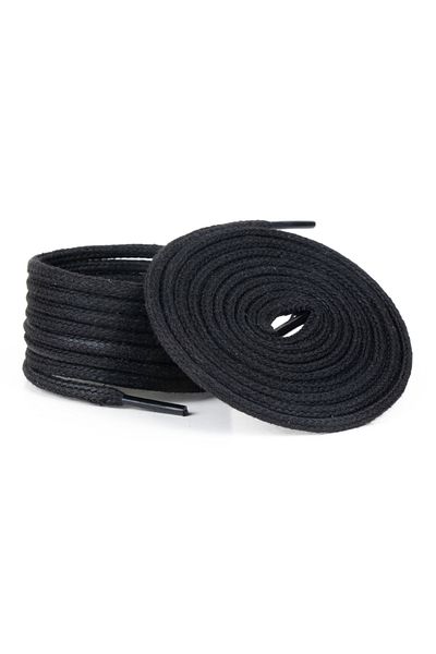 AiryFooT Waxed Round Thick Boot and Shoelaces 120 cm 1 pair