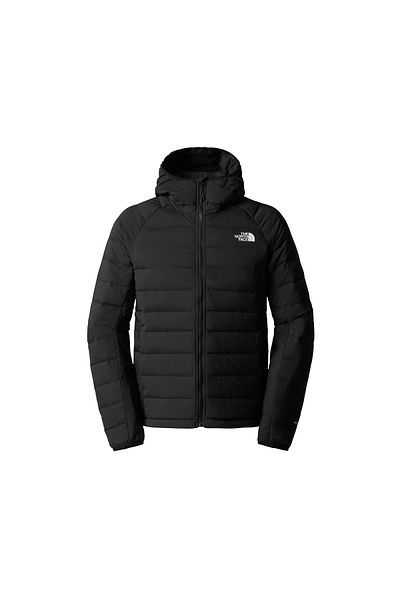 THE NORTH FACE Belleview Stretch Down Hoodie (600 Goose Down) Men's Winter Outdoor Coat Black