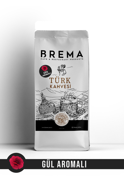Gül Aromalı Türk Kahvesi 500 Gr.