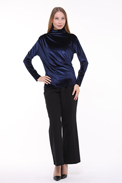 ikmal collection Bluză İkmal Top Degaje Soft Texture